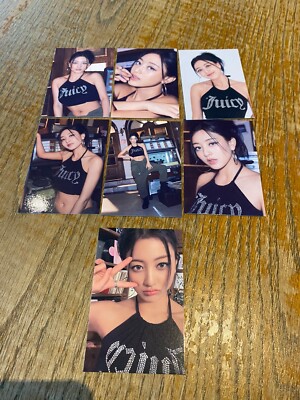 TWICE 8TH ANNIVERSARY POP-UP STORE TWICE RECORDS TRADING CARD