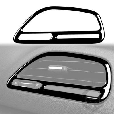For Dodge Challenger 2015-2020 Dashboard RightAir Vent Trim Cover Piano Black