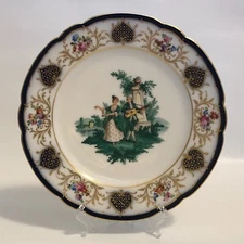 Dresden Plate Thieme Potschappel Antique