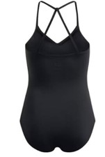 UNDER ARMOUR Black Motion GYMNASTICS Dance LEOTARD Girls Size LARGE 14 / 16 NEW