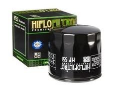 Ölfilter Hiflo HF551 Moto Guzzi V 11 Le Mans, V 11 Sport, Bj.:98-05, HF 551