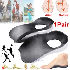 Men Insoles Orthotic Sport Running Insert Shoe Pad Arch Support Heel Cushion