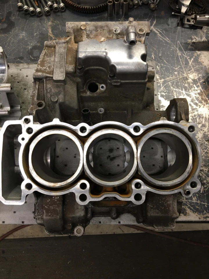 Juego de fundas de cárter Triumph Daytona 675 2007 OEM Foto 3 de 4