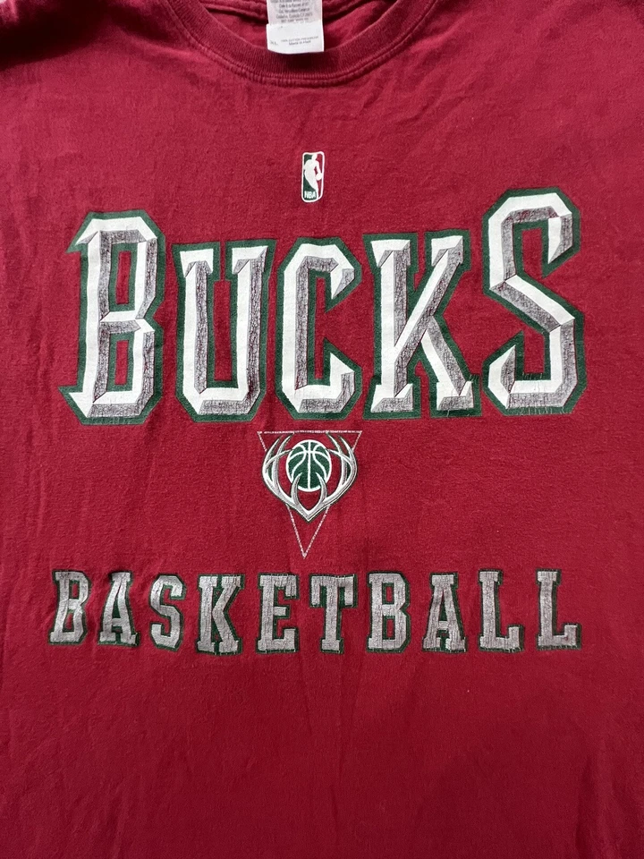 Milwaukee Bucks Exclusive Collection NBA Shirt Men’s Sz XL GIANNIS ROOKIE Year - Image 2 of 4