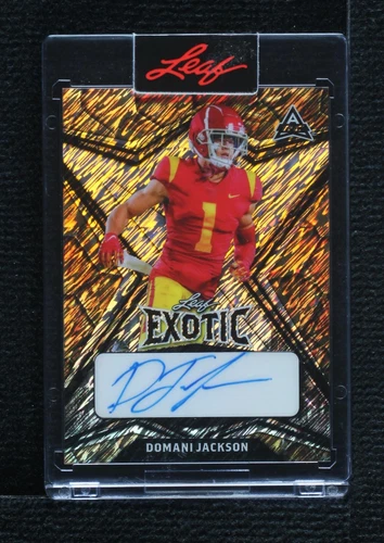 2022 Leaf Exotic Domani Jackson #BA-DJ1