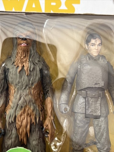 STAR WARS HASBRO FIGURE FORCE LINK SOLO MOVIE HAN CHEWBACCA MIMBAN SET - Picture 2 of 6