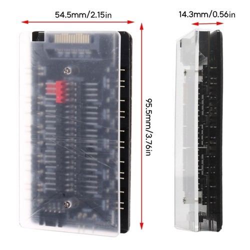 ARGB and PWM HUB 10xPWM (4Pin) 10xARGB(3Pin) Ports Improve Expansion Capability - Afbeelding 8 van 8