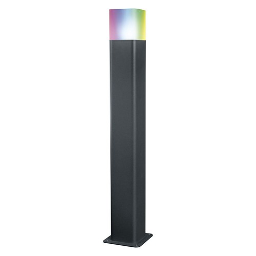 LED Smart Garten/Stehleuchte Cube 50cm Dunkelgrau IP44 9,5W 450lm App Alexa WiFi - Afbeelding 4 van 14