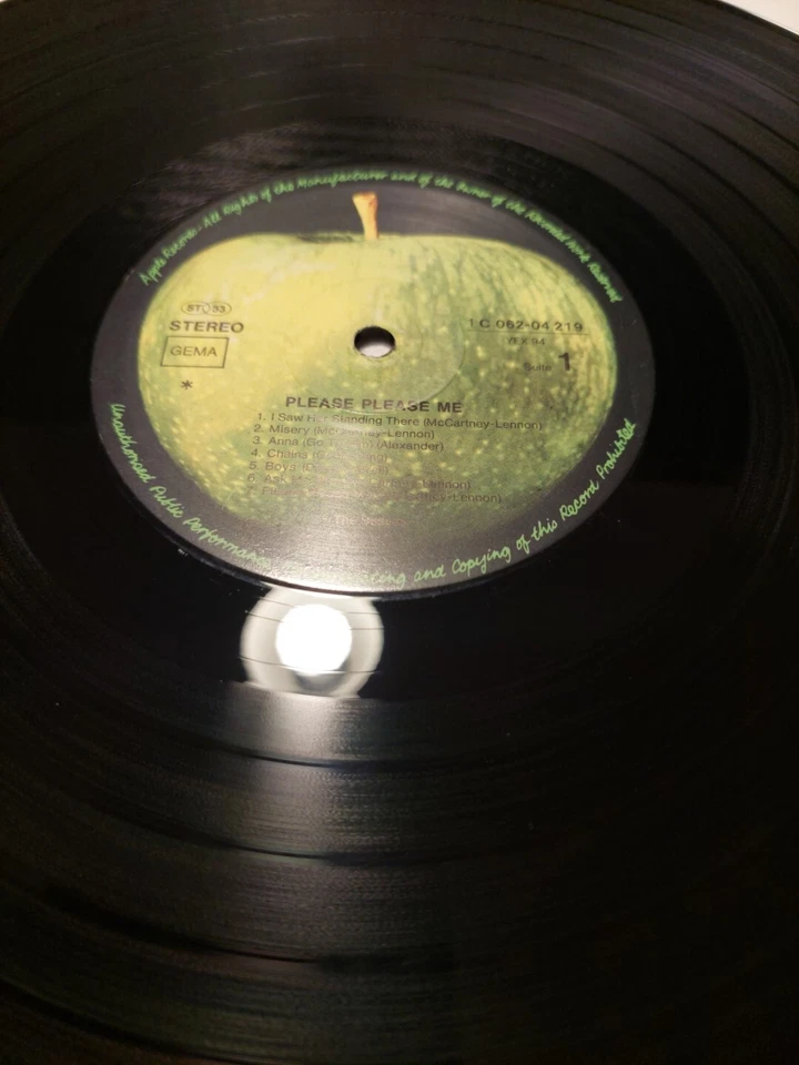 UNUSED The Beatles Please Please Me NR. 062-04219 GER 1973 Sleeve/Vinyl =NM - Bild 3 von 4