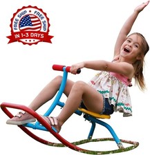 Caballo Mecedor Para Ni os, Equipo De Juegos Seguro Para El Patio Trasero NEW US