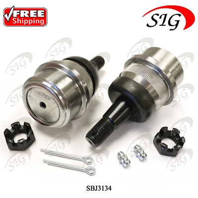 Complete Front Suspension & Steering Kit For 1997-2006 Jeep Wrangler - 13-Piece Ball Joint, Tie Rod, Sway Bar Link & Track Bar Set
