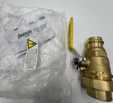 Webstone Nibco 1" Press x FNPT Union Full Port Ball Valve (Lead Free) H-80424W