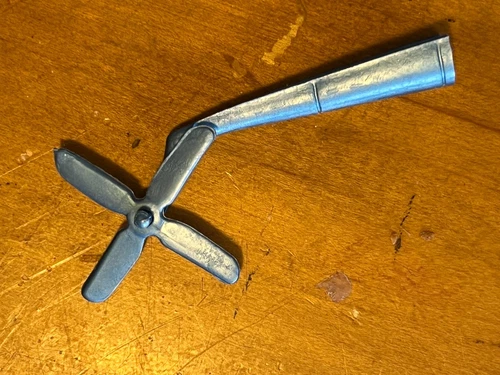 Marx Cape Canaveral Project Mercury 1960s Helicopter Rear Stabilizer Blade