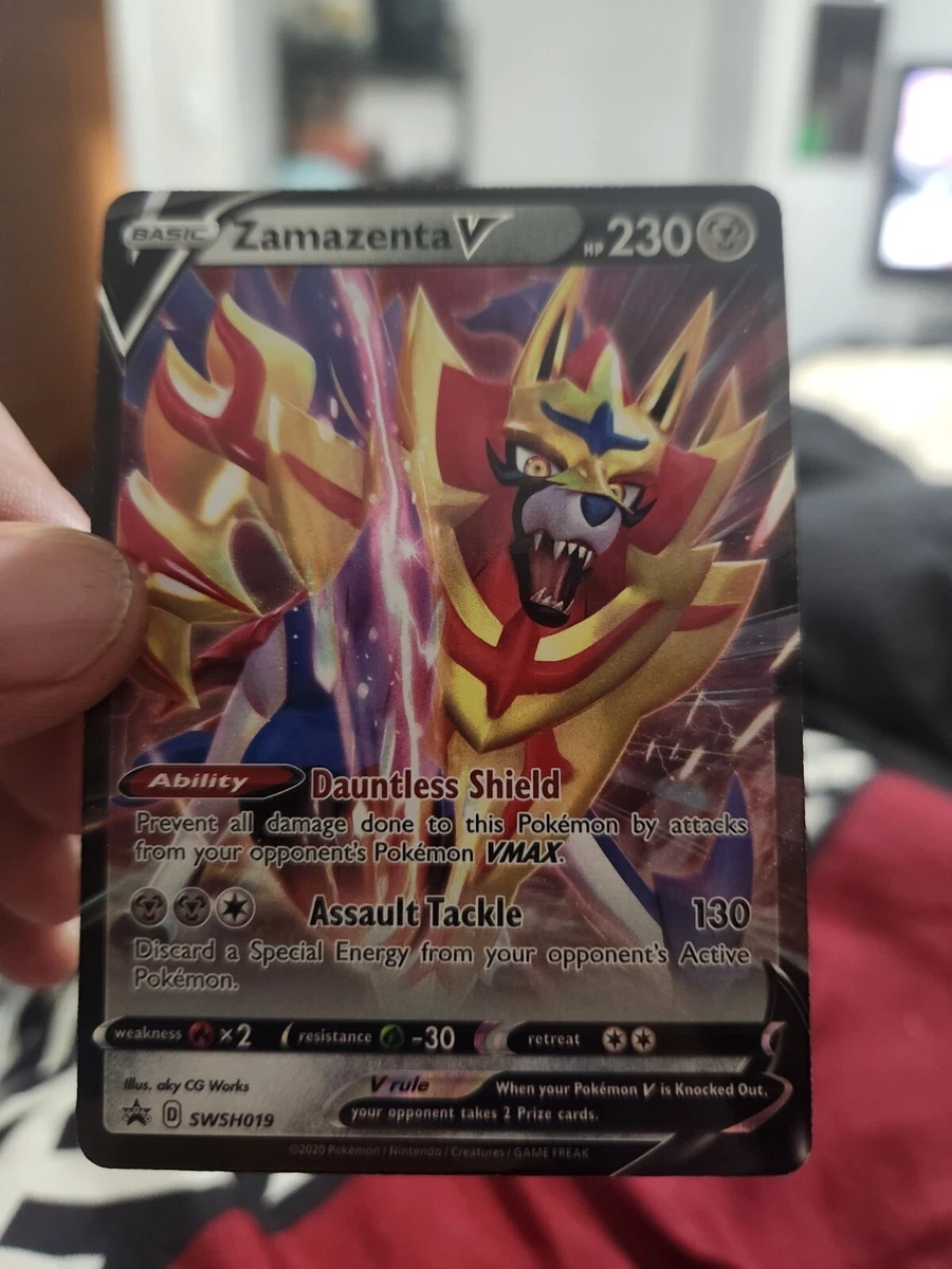 Zamazenta V - SWSH019 Ultra Rare Promo - Sword and Shield