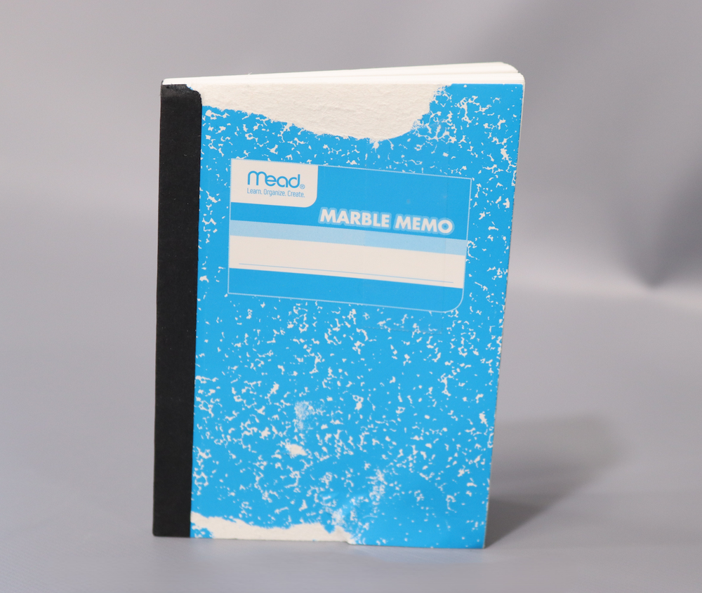 Mead MEA45417 Square Deal Colored Memo Book 1 Each Blue