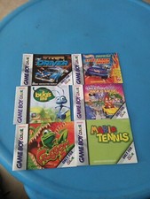 Gameboy Color Manuals Lot 6 Total