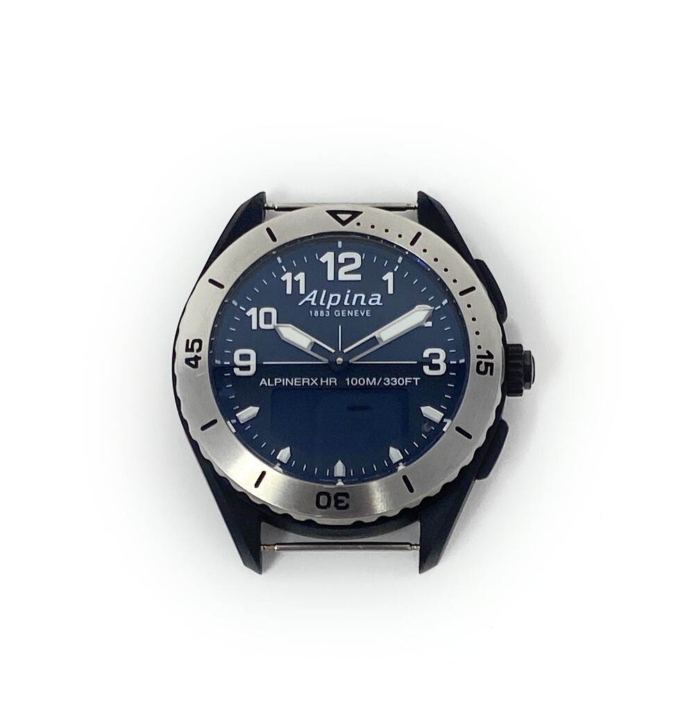 Alpina AL-284LBBW55AQ6 Men's AlpinerX HR Watch - Head Only