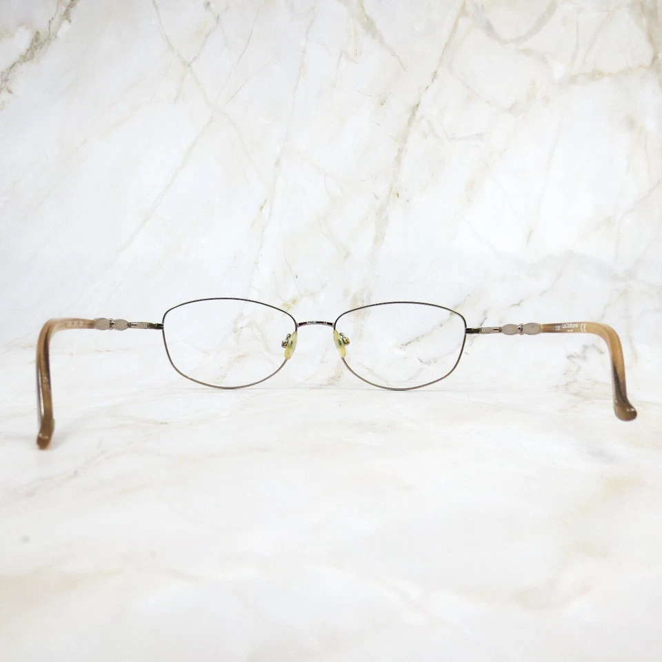 Liz Claiborne Eyeglasses Frame L304-68P Womens Gray Full Rim Rectangle 54-16-135 - Image 4 of 4