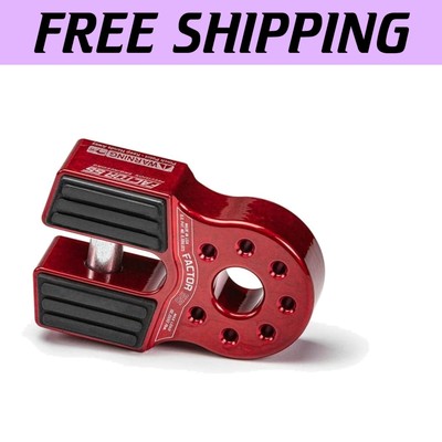 Ultimate Folding Winch Shackle Bracket - Red, 16,000 lb Load, Off-Road Essential
