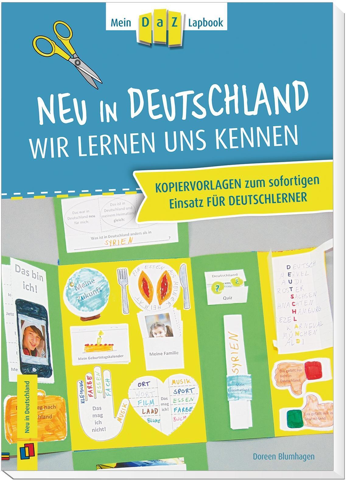Thumbnail - Mein Daz-lapbook. Neu In Deutschland - Wir Lernen Uns Kennen | Doreen