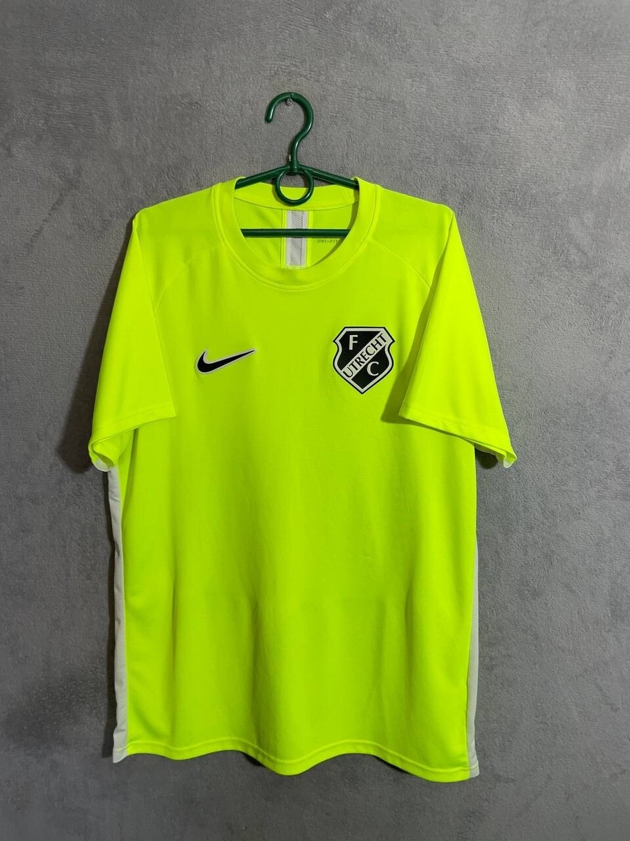 FC Utrecht Training Jersey Football Soccer Shirt Green Nike Men Size XL
