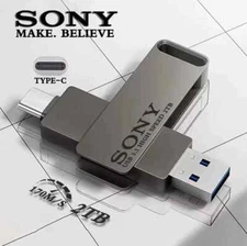 SONY High Speed PenDrive 2TB USB Flash Drive 1TB Metal Pendrive 512GB 256GB Port