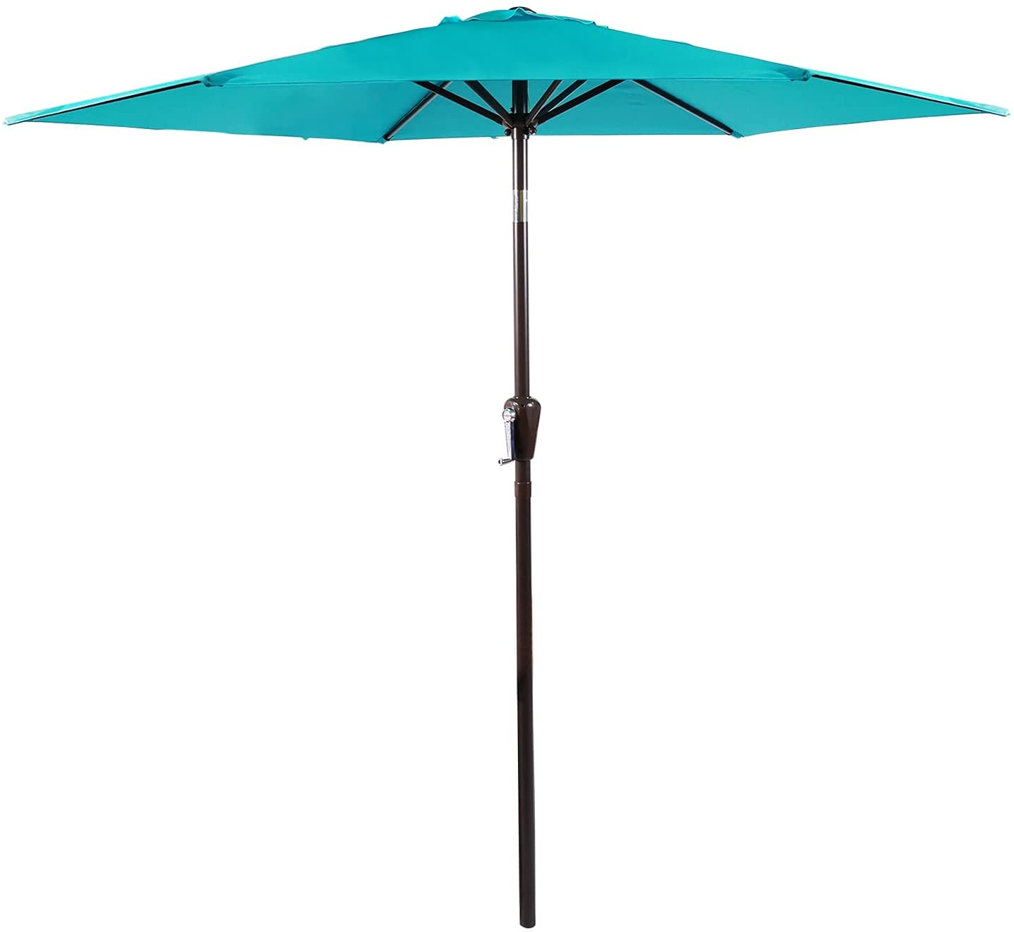 Patio Umbrella Recommended Brand Cheap Sale Venue Market with Push Crank 7.5' Button Tilt