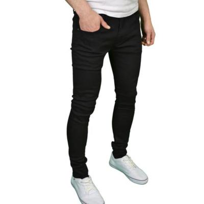Soul Star Soulstar Mens Skinny Stretch Denim Jeans in Black Grey & Indigo Blue