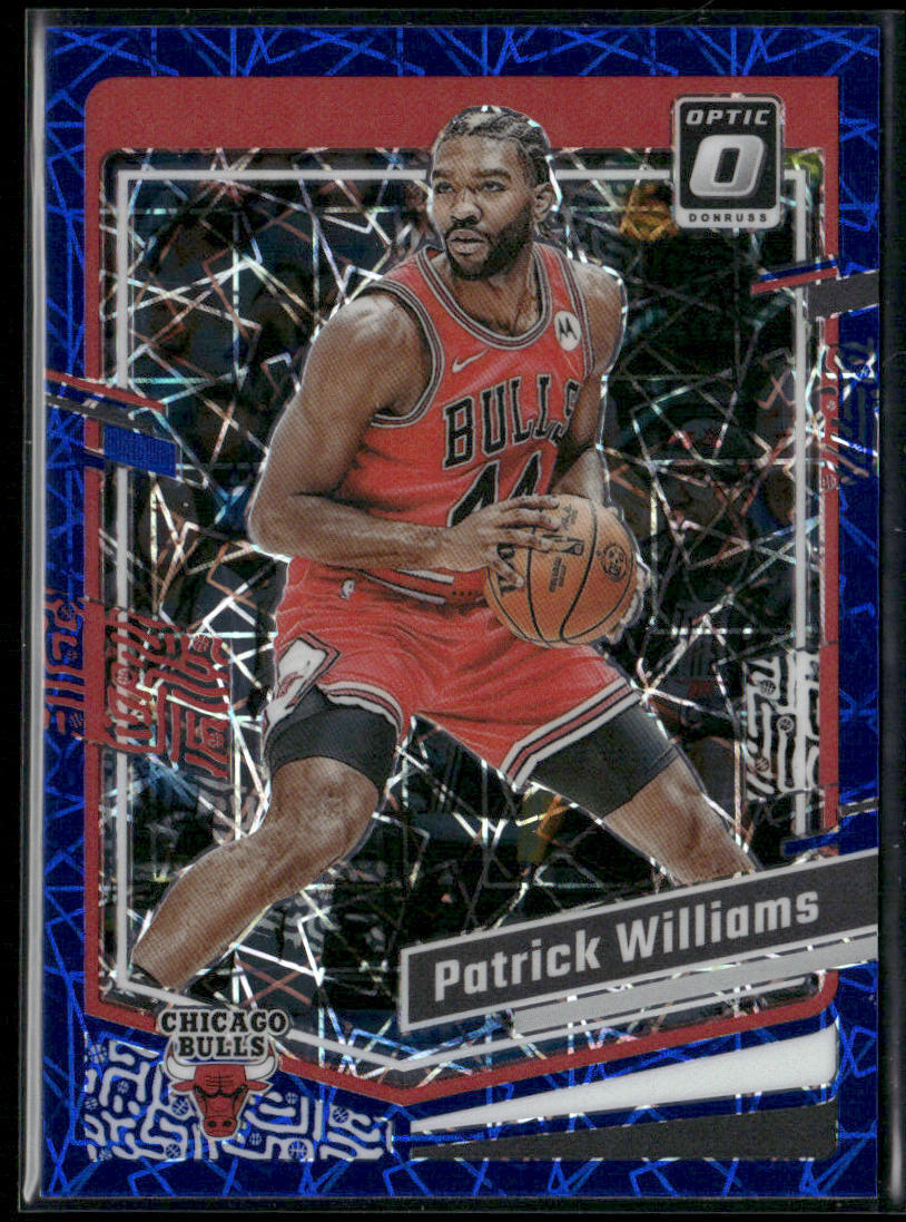 2023-24 Donruss Optic #176 Patrick Williams Blue Velocity