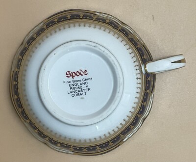 Spode Lancaster Cobalt - One Six Piece Place Setting (B) - Raised