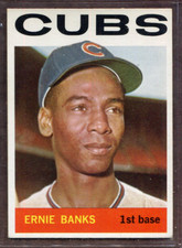 1964 Topps Set-Break # 55 Ernie Banks EX-EXMINT *JAYSACE*