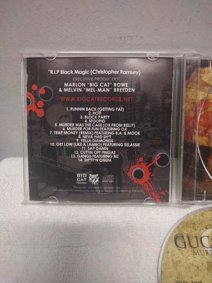 Gucci Mane – Murder Was The Case CD 2009 Us Rare Original LP CD More In Store Foto 4 de 4