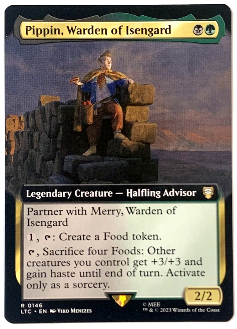pippin mtg card Pippin, Warden of Isengard | The Lord of the Rings Commander