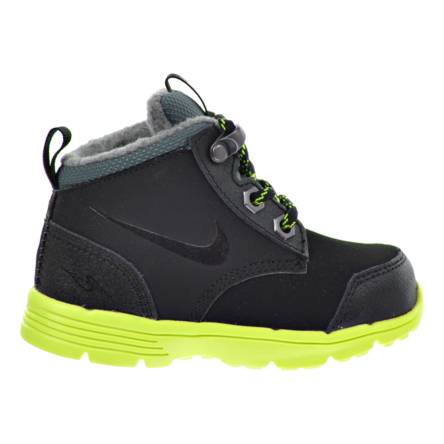 Детские ботинки Nike DF Jack Boot (TDV) черные-Volt-Hasta 535923-002