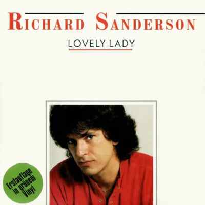 Richard Sanderson Lovely Lady GREEN Vinyl Single 7inch Blow Up