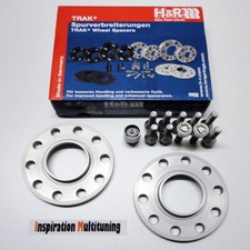 H&R ABE Spurverbreiterung für BMW Z3 R/C /DR 40=2x20mm mit F-Schloss Spurplatten
