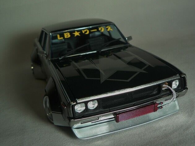 Aoshima 1/24 Liberty Walk LB Works Nissan Skyline Kenmeri 2Dr from Japan  4261