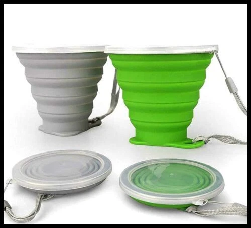 Silicona Tazas de Té y Platillo Conjuntos