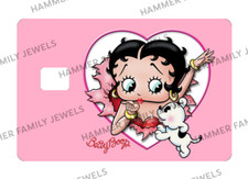 Betty Boop Fan Art Credit Card Decals