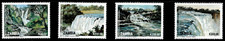 Zambia #SG717-SG720 MNH 1993 Waterfalls Chipoma 617-620