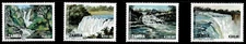 Zambia #SG717-SG720 MNH 1993 Waterfalls Chipoma [617-620]