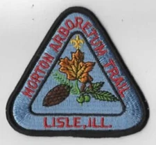 Morton Arbdretum Trail Lisle, Ill. BLK Bdr. [YA965]