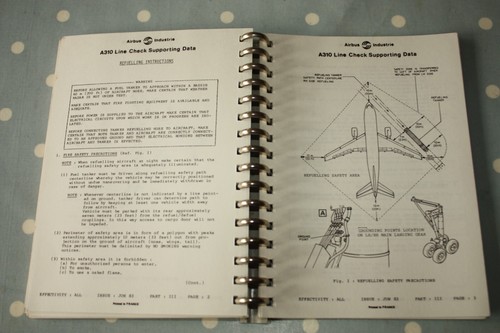 Airbus A310-203 Line check supporting data manual - 第 7/8 張圖片