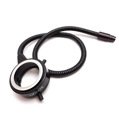 Schott A08600 Universal Fiber Optic Ring Light Guide 60mm ID, 30'' L, *Pinched*