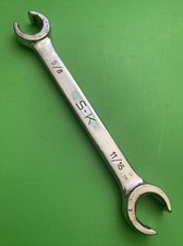 SK Tools USA 10mm X 12mm Flare Nut Wrench – 6-Point, SuperKrome Finish, SureGrip Design, Model 8810