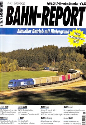 20531/ Zeitschrift - BAHN-REPORT   30. Jahrgang   Heft 6/2012 (180)