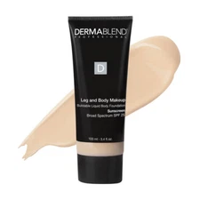 Dermablend Leg and Body  Foundation with SPF 25, FAIR NUDE 0n, 3.4 Fl. Oz. NEW
