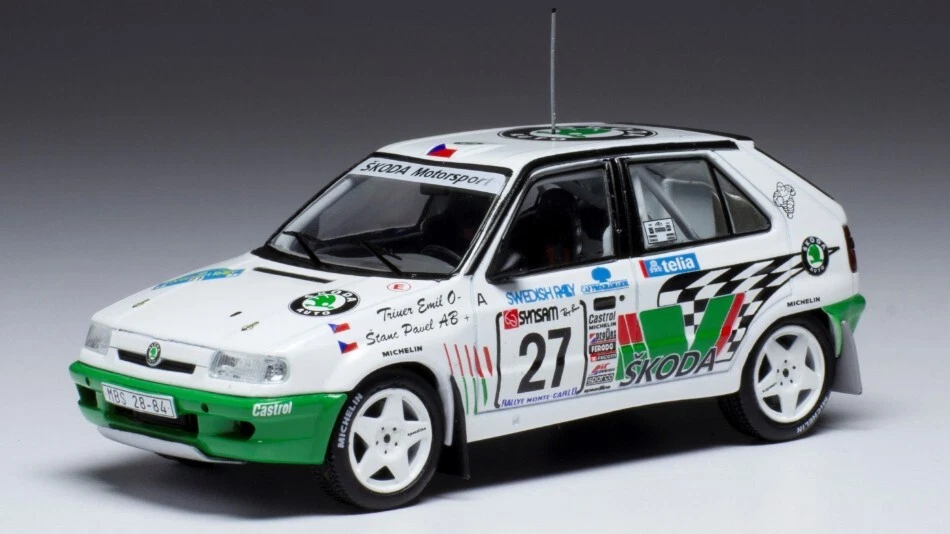 Skoda Felicia Plastique Kit Voiture #27 Rally Sweden 1995 Triner / Stanc 1:43 - Photo 1/1