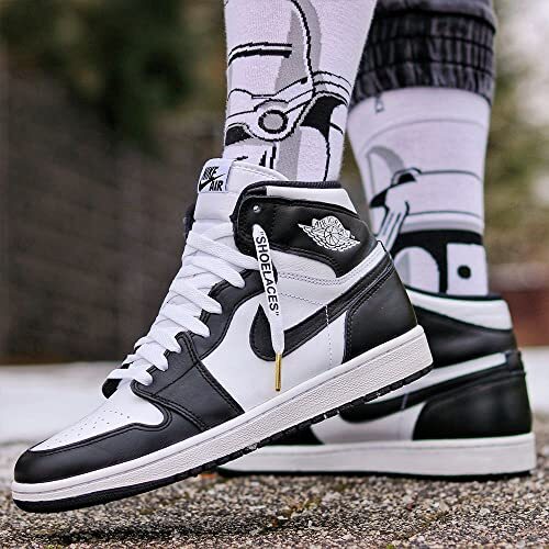 1 par de cordones para zapatos estilo blanco roto Loop King con puntas doradas - Imagen 11 de 31