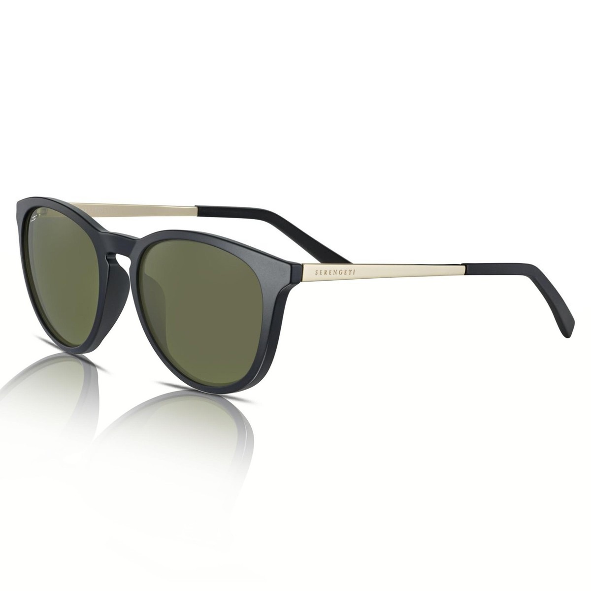 サングラス SERENGETI Serengeti - BRAWLEY - ss556005 (BRAWLEY SS556005) Serengeti Sunglasses Brawley SS556005 Matte Black/Saturn Non